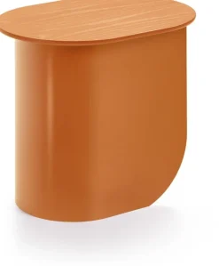 Table d'appoint en bois de hêtre caramel 32x44x40cm Plateau - Fest Amsterdam