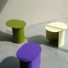 Table d'appoint en bois de hêtre vert 32x44x40cm Plateau - Fest Amsterdam