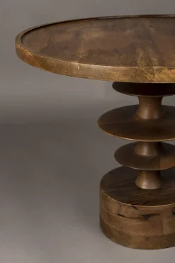 Table d'appoint en bois de manguier 66x50cm Cath - Dutchbone