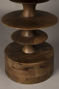 Table d'appoint en bois de manguier 66x50cm Cath - Dutchbone