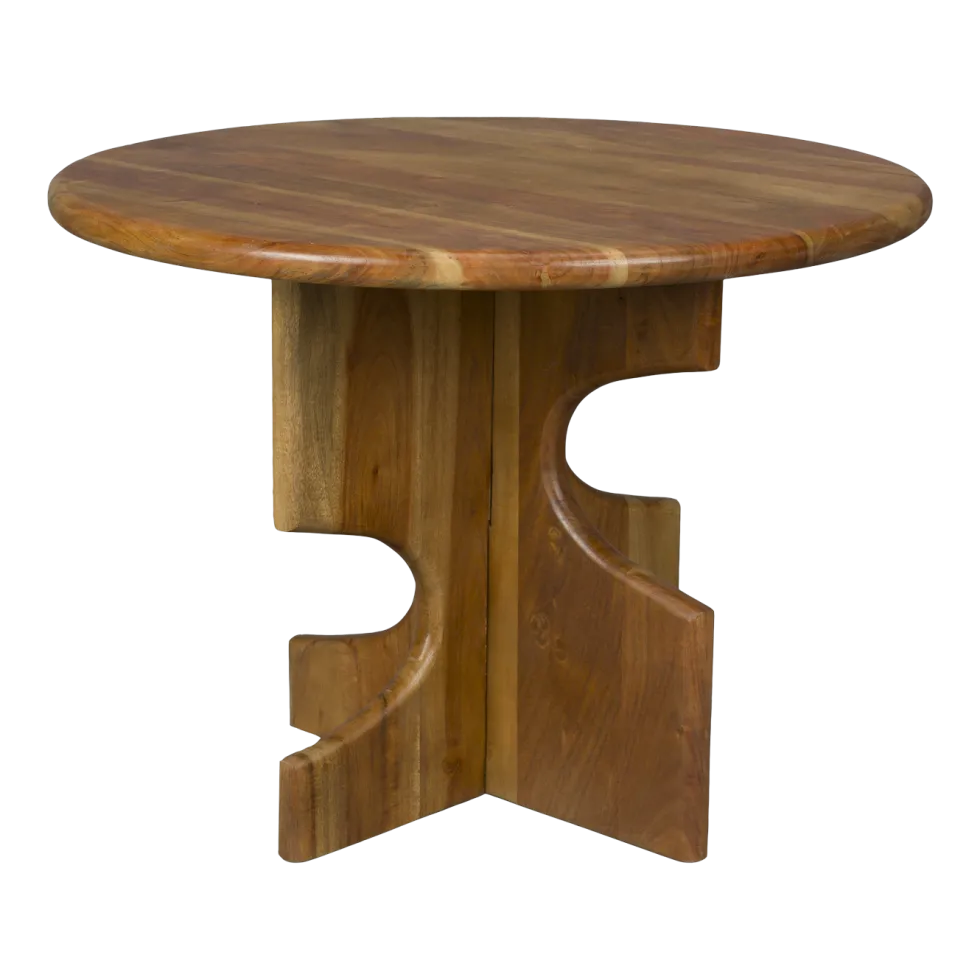 Table d'appoint en bois de manguier 60x45cm Morgan - Dutchbone
