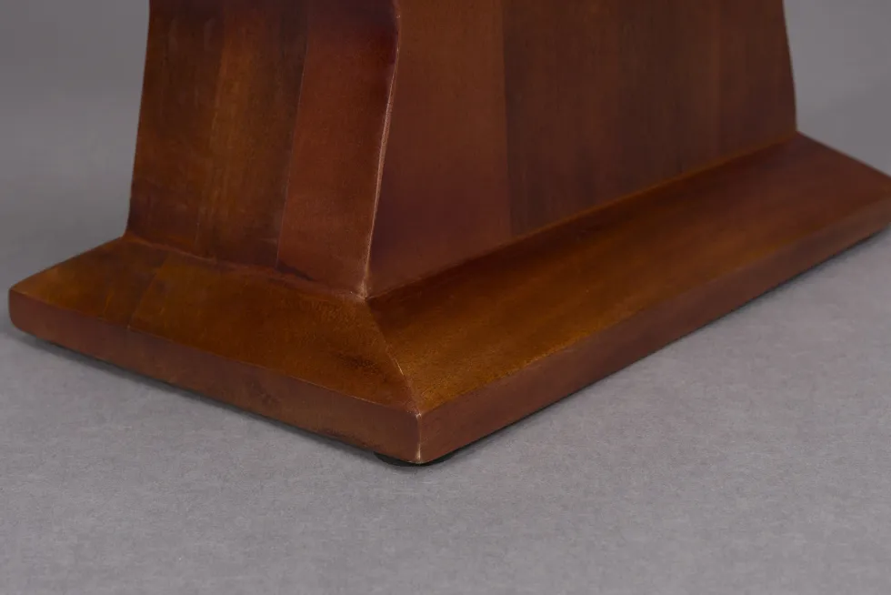 Table d'appoint en bois de manguier 35x25x48cm Pilaster - Dutchbone