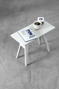 Table d'appoint en chêne blanc 25 x 53 cm Arco - Design House Stockholm
