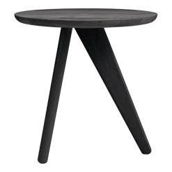 Table d'appoint en chêne massif noire Fin - NORR11