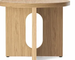 Table d'appoint en chêne massif 40 x 50 cm Androgyne - Audo