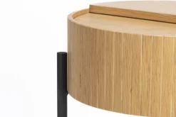 Table d'appoint en chêne naturel 58cm Slides - Zuiver