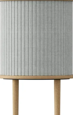 Table d'appoint en chêne naturel gris clair 59,3 x 38 cm Audacious - UMAGE