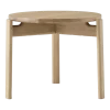 Table d'appoint en chêne naturel 60 x 43 cm Passage - Audo