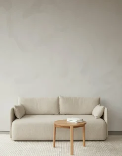 Table d'appoint en chêne naturel 60 x 43 cm Passage - Audo