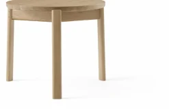 Table d'appoint en chêne naturel 60 x 43 cm Passage - Audo
