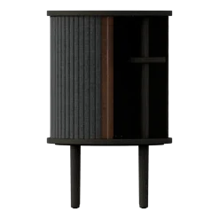 Table d'appoint en chêne noir 59,3 x 38 cm Audacious - UMAGE