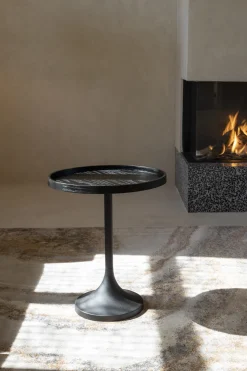 Table d'appoint en chêne noir 46x55,7cm Jason - Zuiver