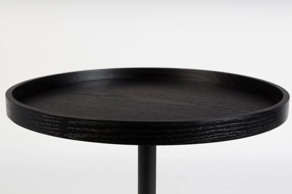 Table d'appoint en chêne noir 46x55,7cm Jason - Zuiver