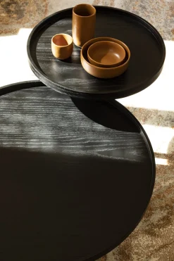 Table d'appoint en chêne noir 46x55,7cm Jason - Zuiver