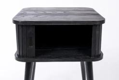 Table d'appoint en frêne noir 59cm Barbier - Zuiver
