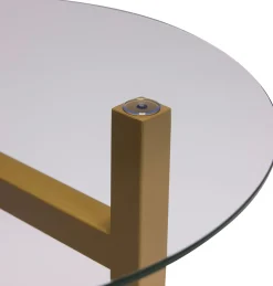 Table d'appoint en frêne olive Elevate - Hübsch