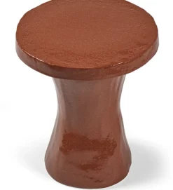 Table d'appoint en grès rust 40x49cm Caro - Serax