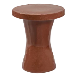 Table d'appoint en grès rust 40x49cm Caro - Serax