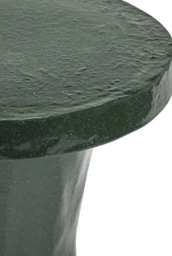 Table d'appoint en grès vert foncé 40x49cm Caro - Serax