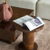 Table d'appoint en hêtre 46x51cm Quin - Dutchbone