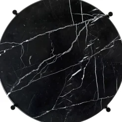 Table d'appoint en marbre noir 40 cm TS - Gubi