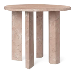 Table d'appoint en marbre rose 54,4x45cm Taula - Ferm Living