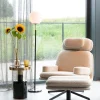 Table d'appoint en métal noir 51cm Glam - Zuiver