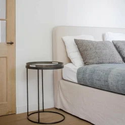 Table d'appoint en métal à plateau rond S - Ethnicraft Accessories