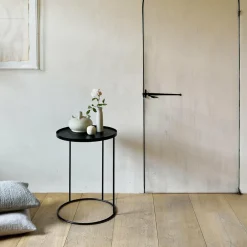 Table d'appoint en métal à plateau rond S - Ethnicraft Accessories