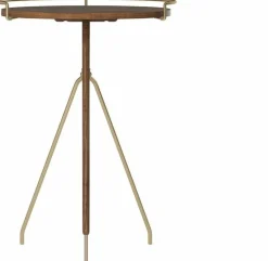 Table d'appoint en noyer massif 60 cm Umanoff - Audo