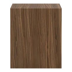 Table d'appoint en noyer 40 x 40 cm Mass - New works