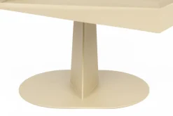 Table d'appoint en résine et fer beige 60x40x40cm North - Zuiver