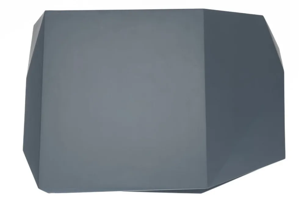 Table d'appoint en résine et fer noir 60x40x40cm North - Zuiver