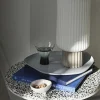 Table d'appoint en terrazzo noir et fer gris Agari - Broste Copenhagen