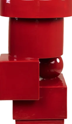 Table d'appoint et jardinière en céramqiue rouge 30x50cm Vector - Versmissen
