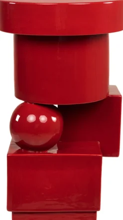 Table d'appoint et jardinière en céramqiue rouge 30x50cm Vector - Versmissen