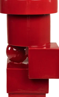 Table d'appoint et jardinière en céramqiue rouge 30x50cm Vector - Versmissen