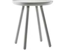 Table d'appoint grise 45 cm Naïve - Emko