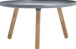 Table d'appoint grise et frêne L Tablo Grey - Normann Copenhagen