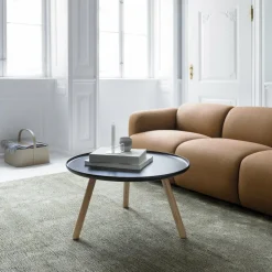 Table d'appoint grise et frêne L Tablo Grey - Normann Copenhagen