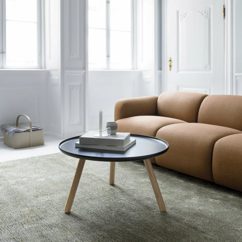 Table d'appoint grise et frêne L Tablo Grey - Normann Copenhagen