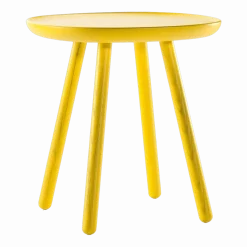 Table d'appoint jaune 45 cm Naïve - Emko