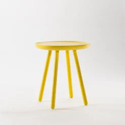 Table d'appoint jaune 45 cm Naïve - Emko