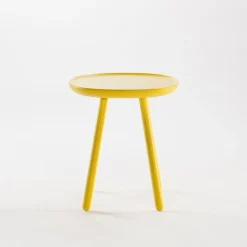 Table d'appoint jaune 45 cm Naïve - Emko