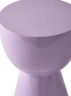 Table d'appoint lilas laqué 46 cm Tip tap - Pols Potten