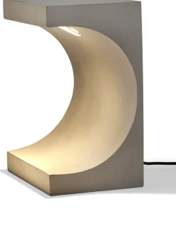 Table d'appoint lumineuse en béton 40,4cm Tangent - Serax