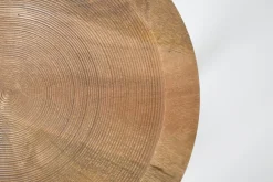 Table d'appoint ronde en bois de manguier 60x40cm Dendron - Zuiver