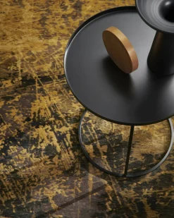 Table d'appoint ronde en métal blanc 43 cm Costance Vassoio - Meme Design