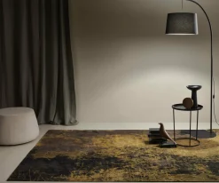 Table d'appoint ronde en métal rouge 43 cm Costance Vassoio - Meme Design
