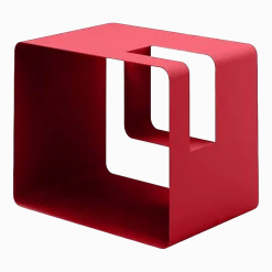 Table d'appoint rouge Libris - Meme Design